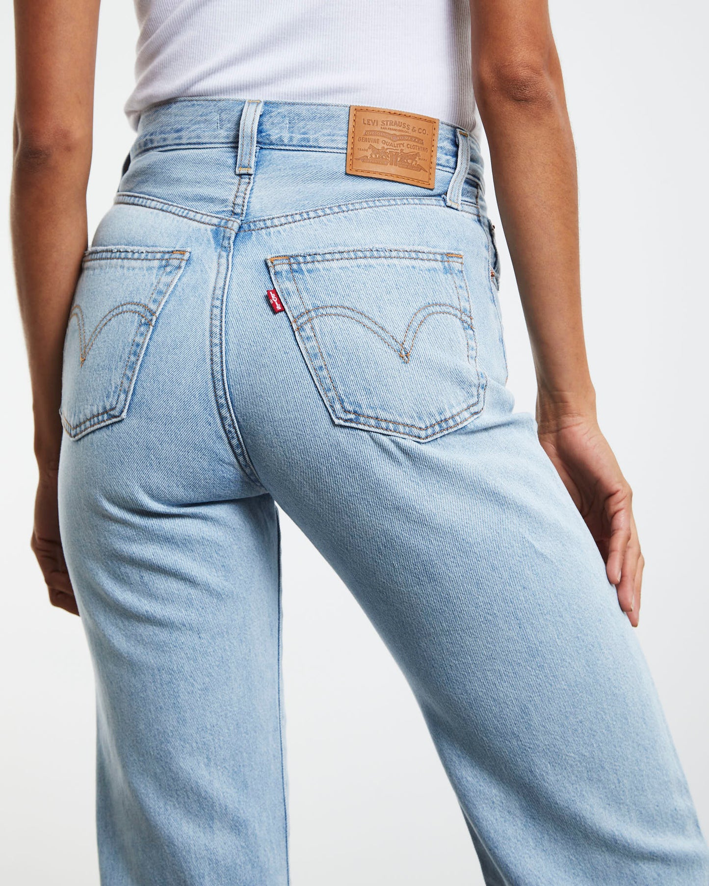 Ribcage Straight Ankle Denim Jeans