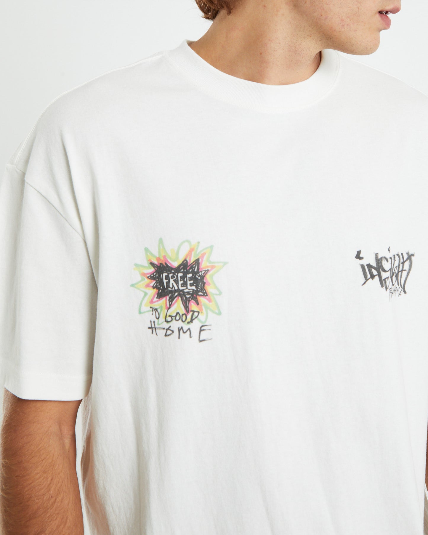 Good Home Short Sleeve T-Shirt Off White