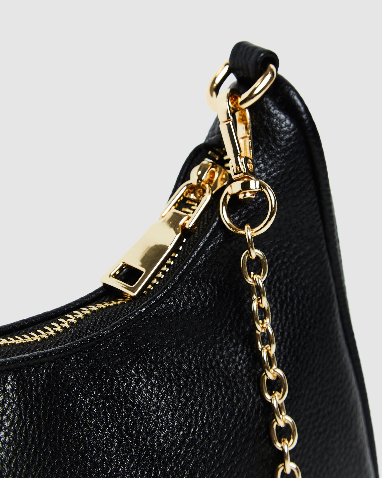 Paloma Handbag Pebble Black/Gold