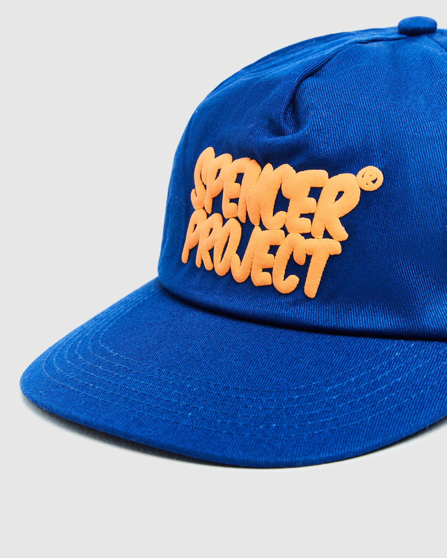 Puffy Trucker Cap Cobalt Blue