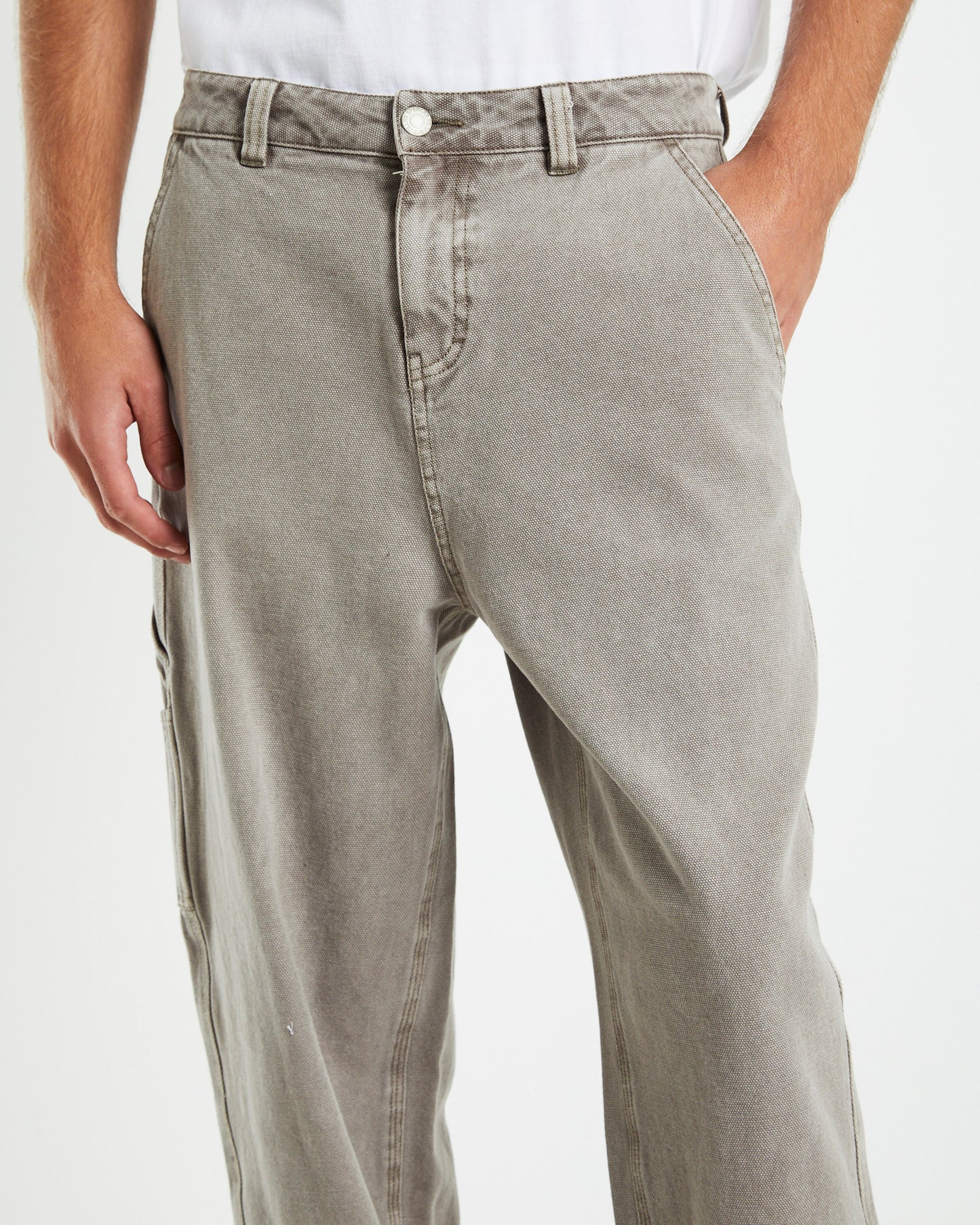 Wide Boy Canvas Carpenter Pants