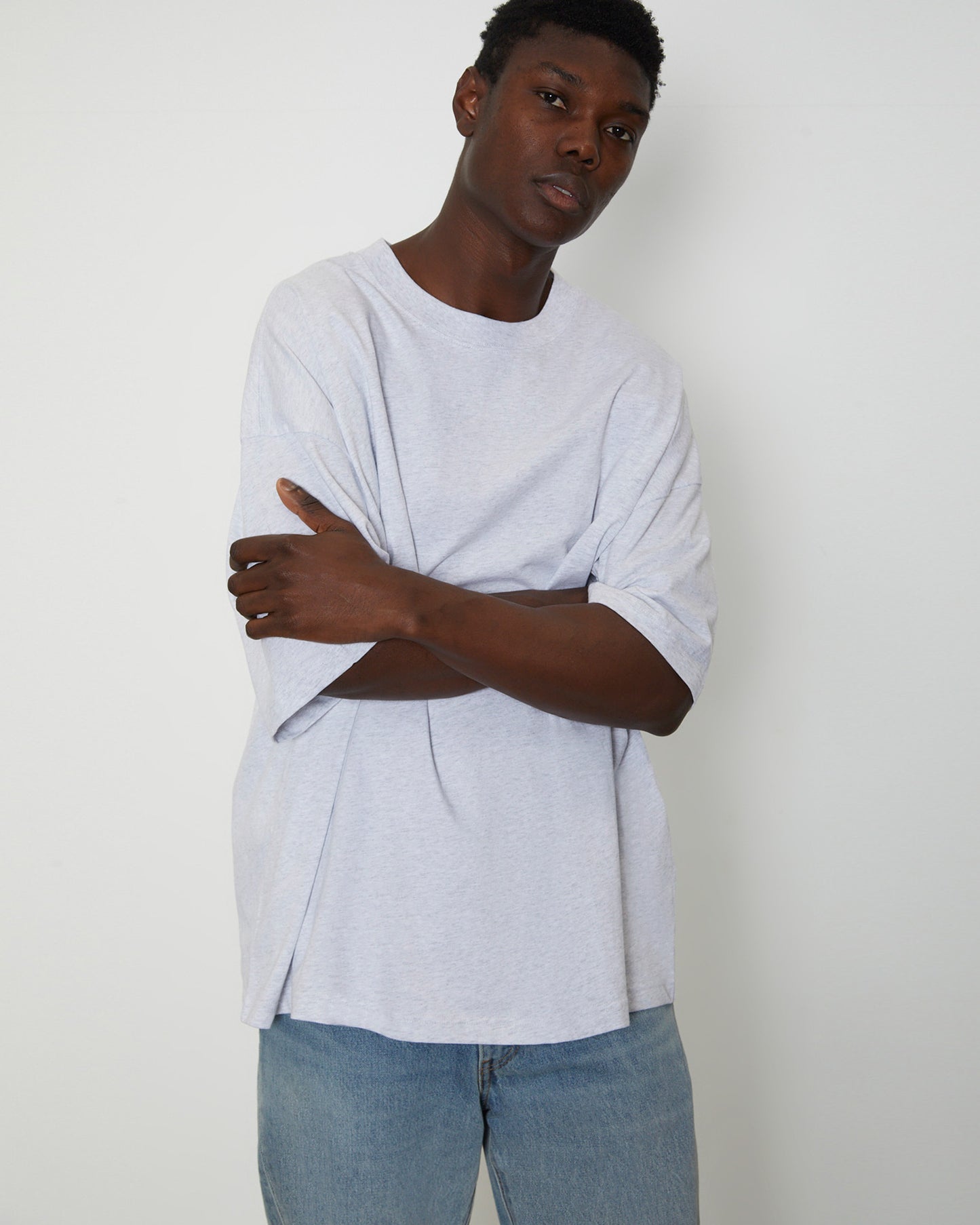 OG Oversized T-Shirt in Frost Marle