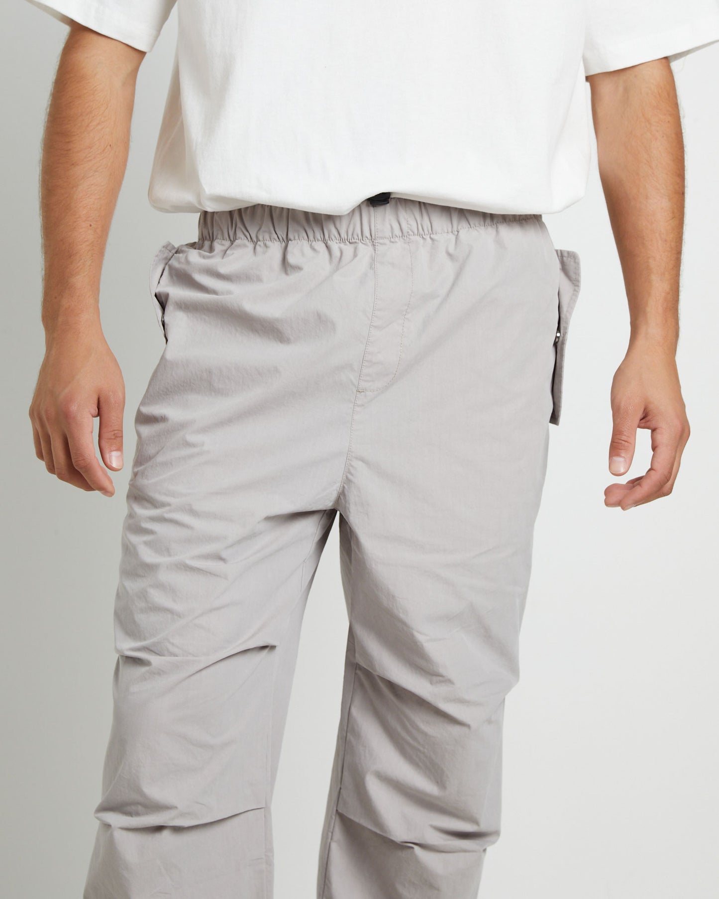 Parachute Pants in Bone