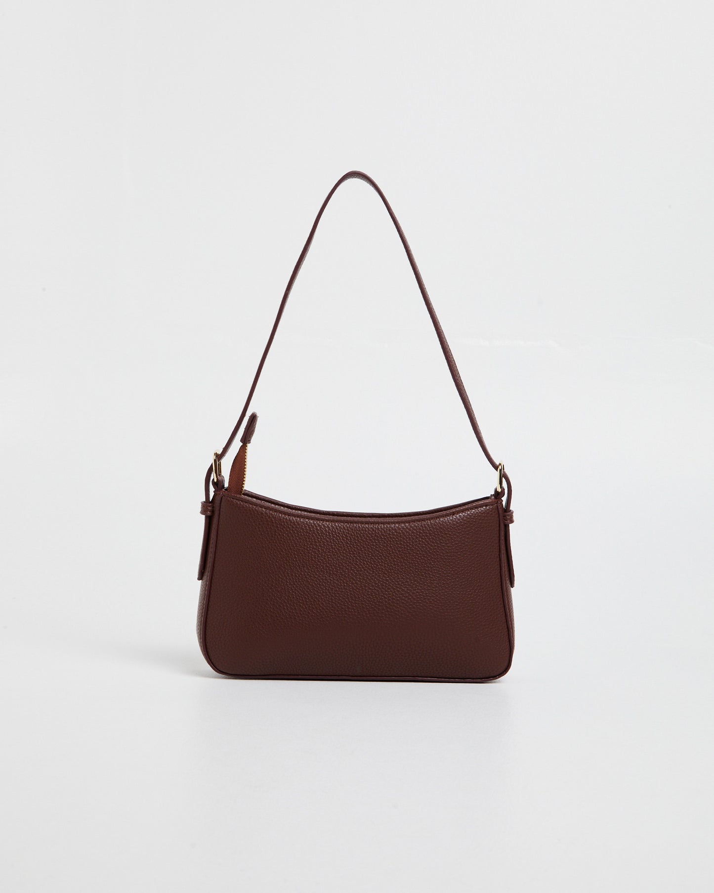 Lilu Bag Choc Pebble/Gold
