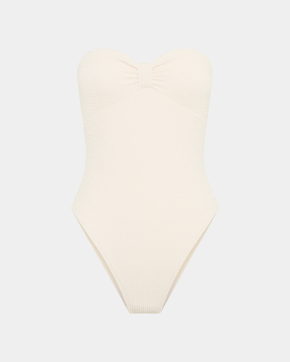 Aria Pinched Bandeau One Piece CASHEW