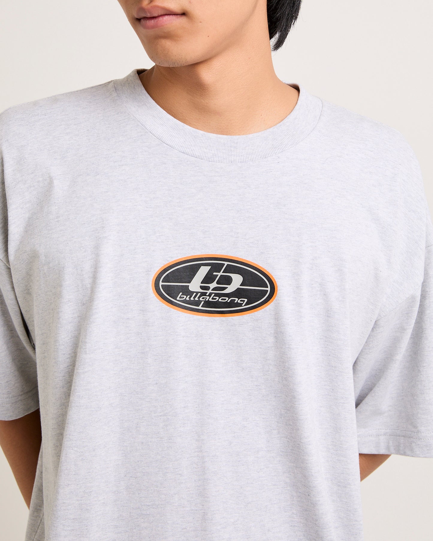 Chrome Pill T-Shirt in Light Grey Heather