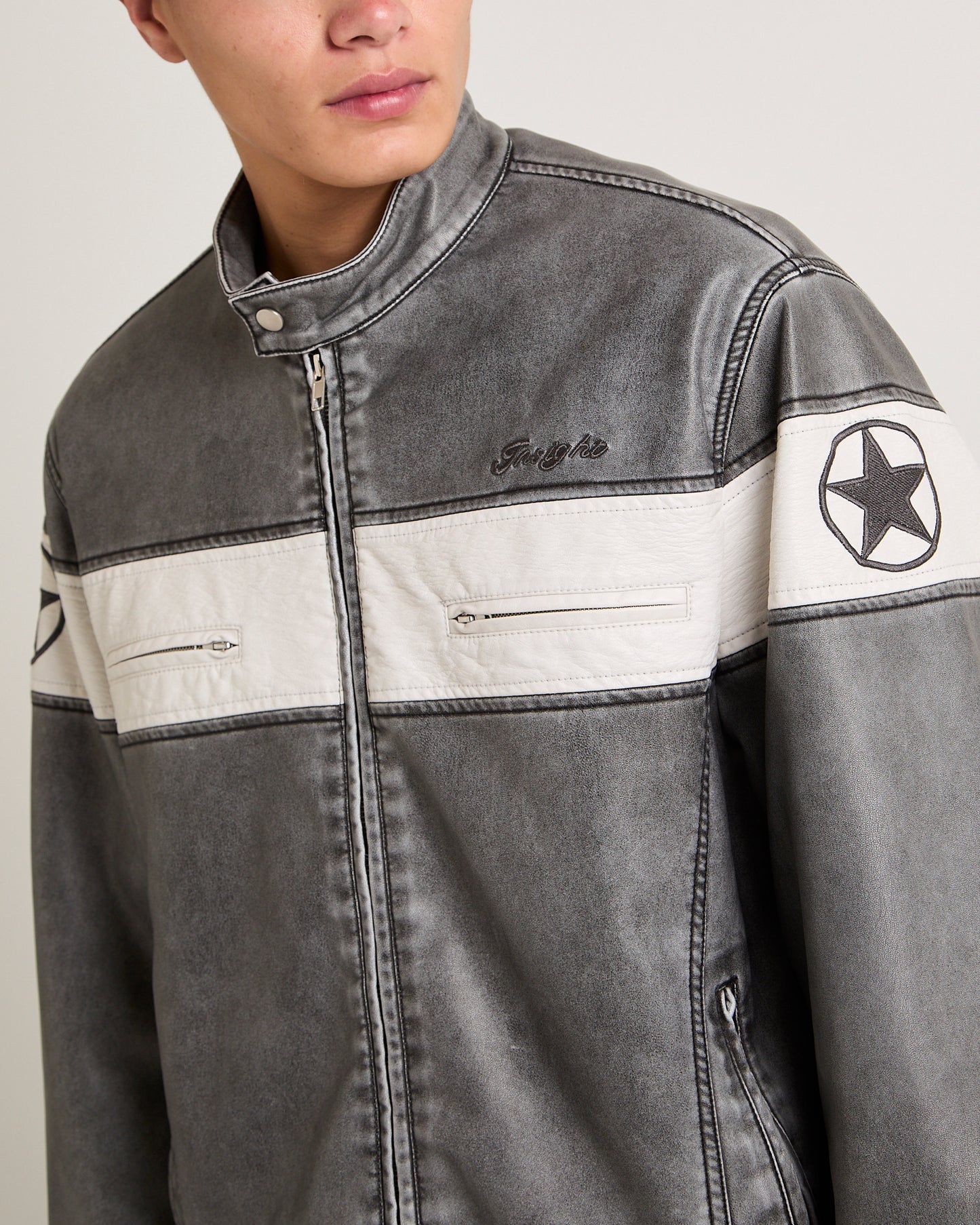 Game PU Leather Jacket