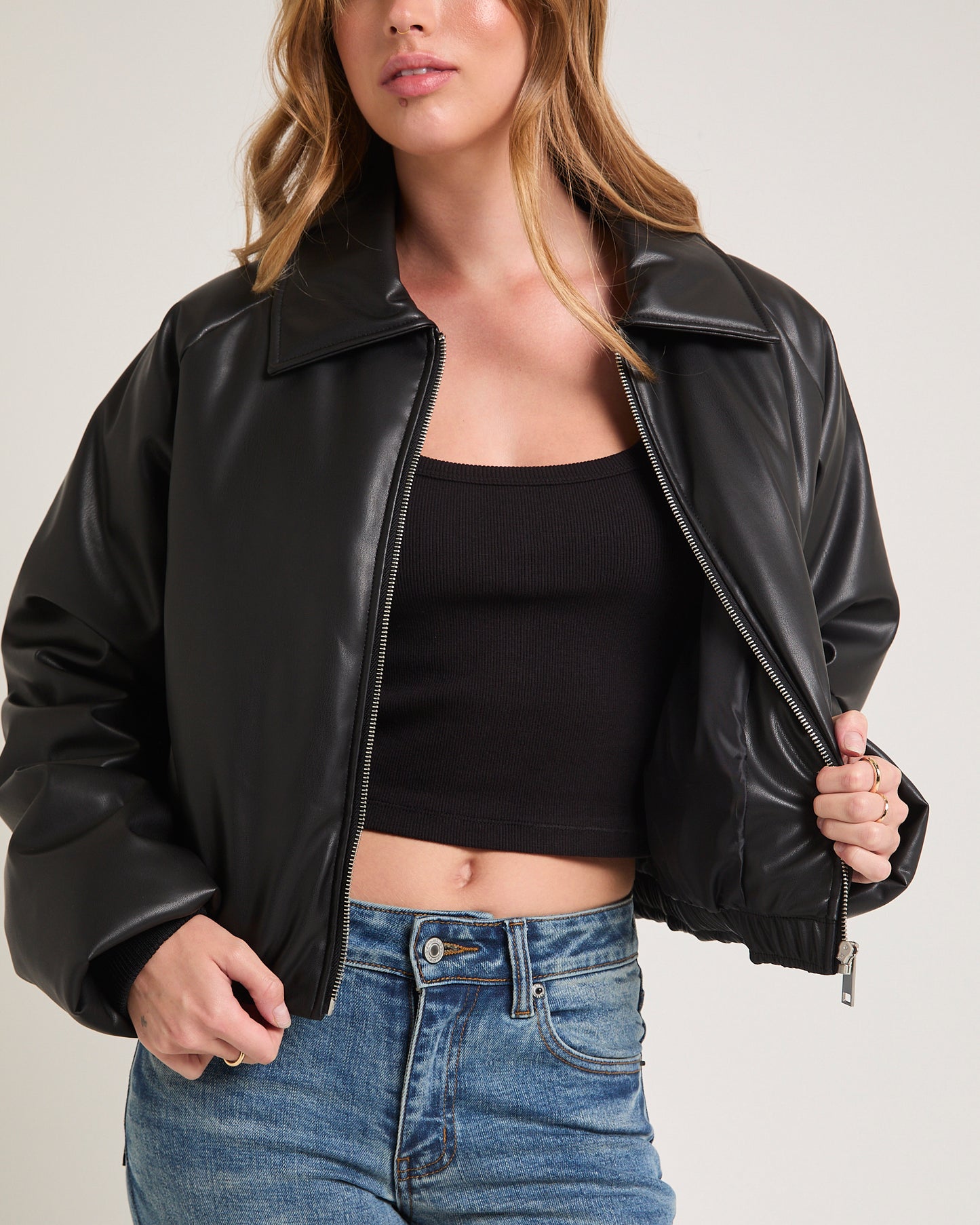 PU Bubble Jacket