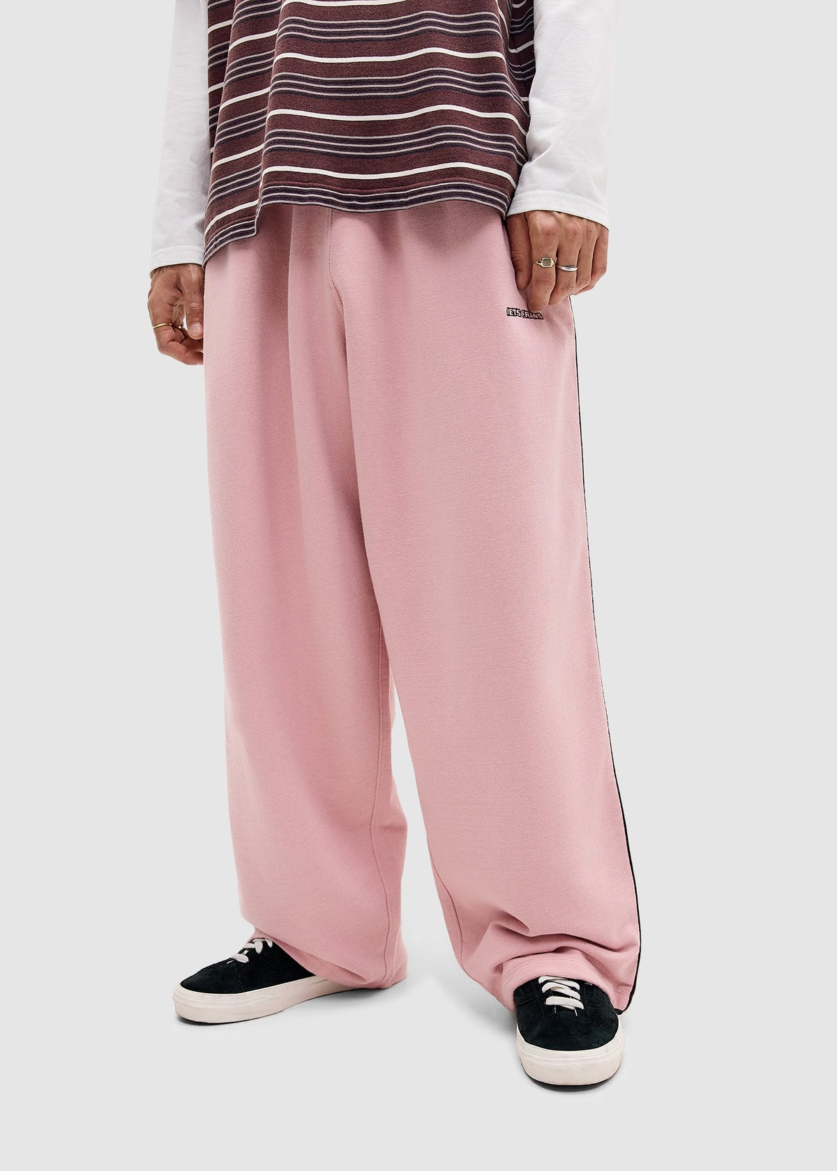 Harri Wide Leg Jogger Pants BALLET PINK