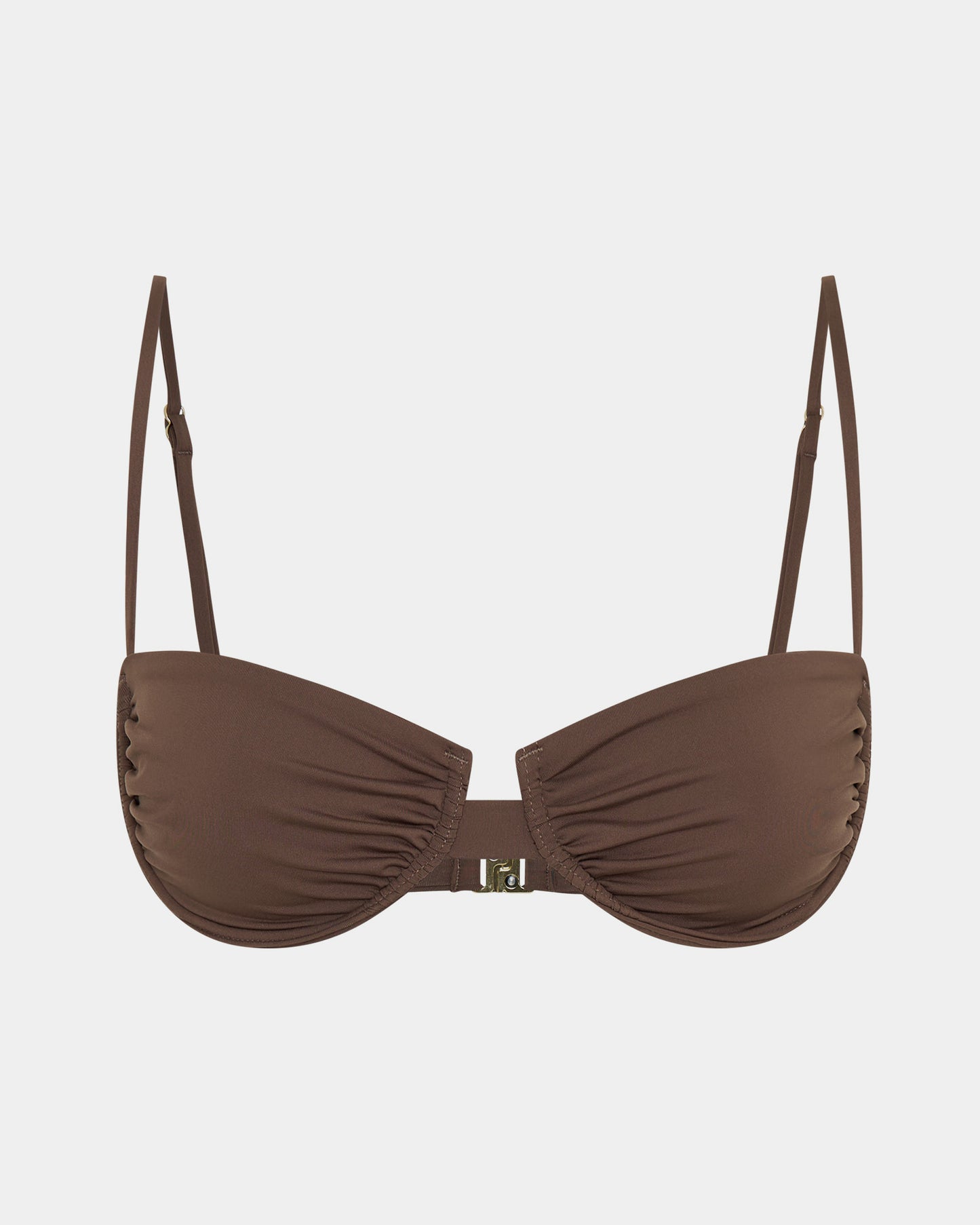 Skinny Strap Underwire Bikini Top Bikini Top