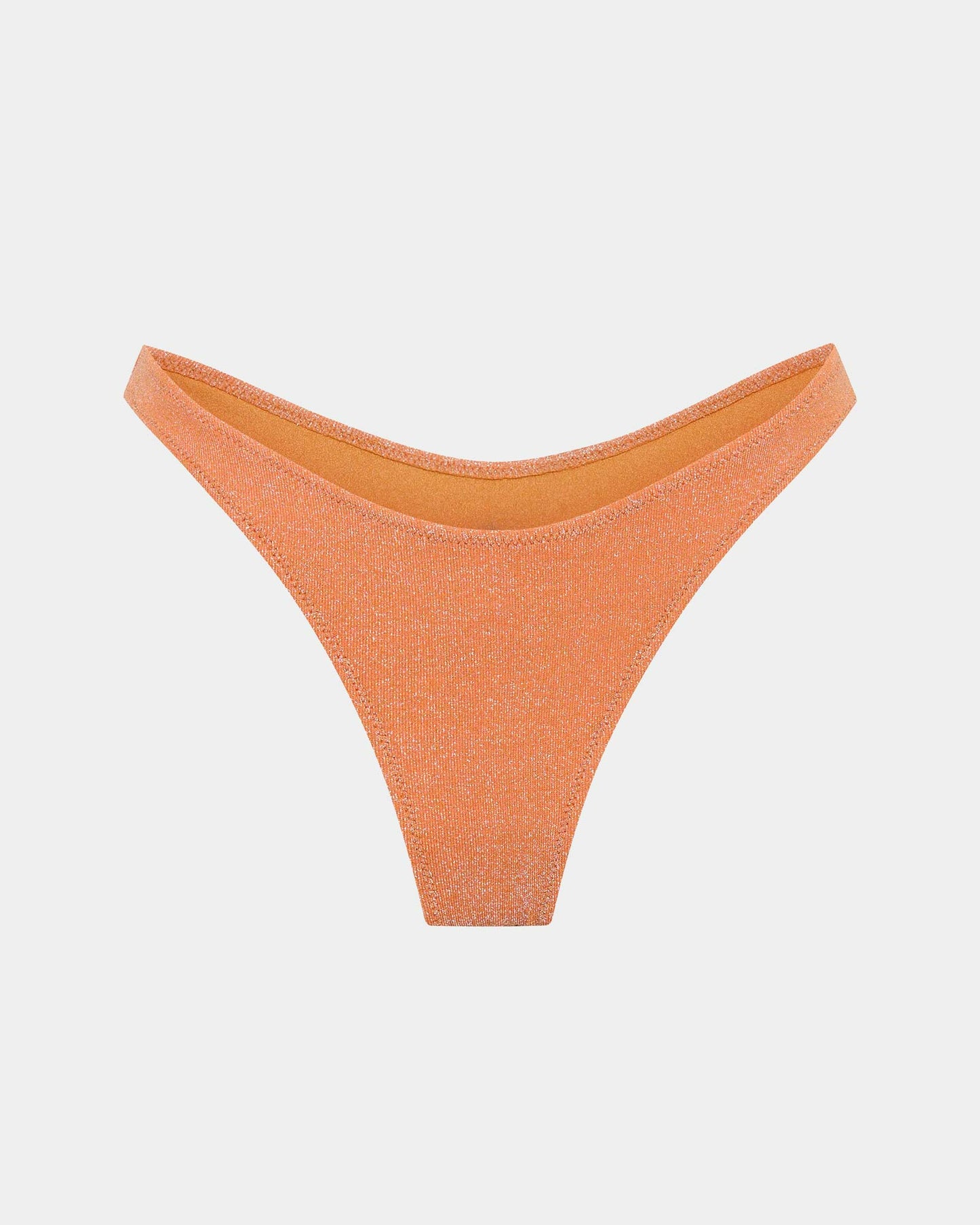 Lurex Cheeky Bikini Bottom