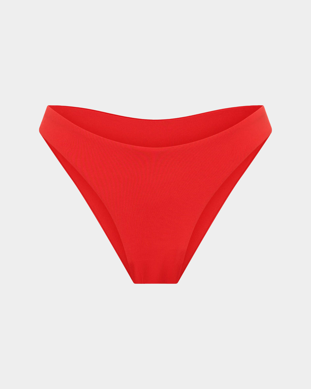 Low Waisted Classic Bikini Bottoms RED