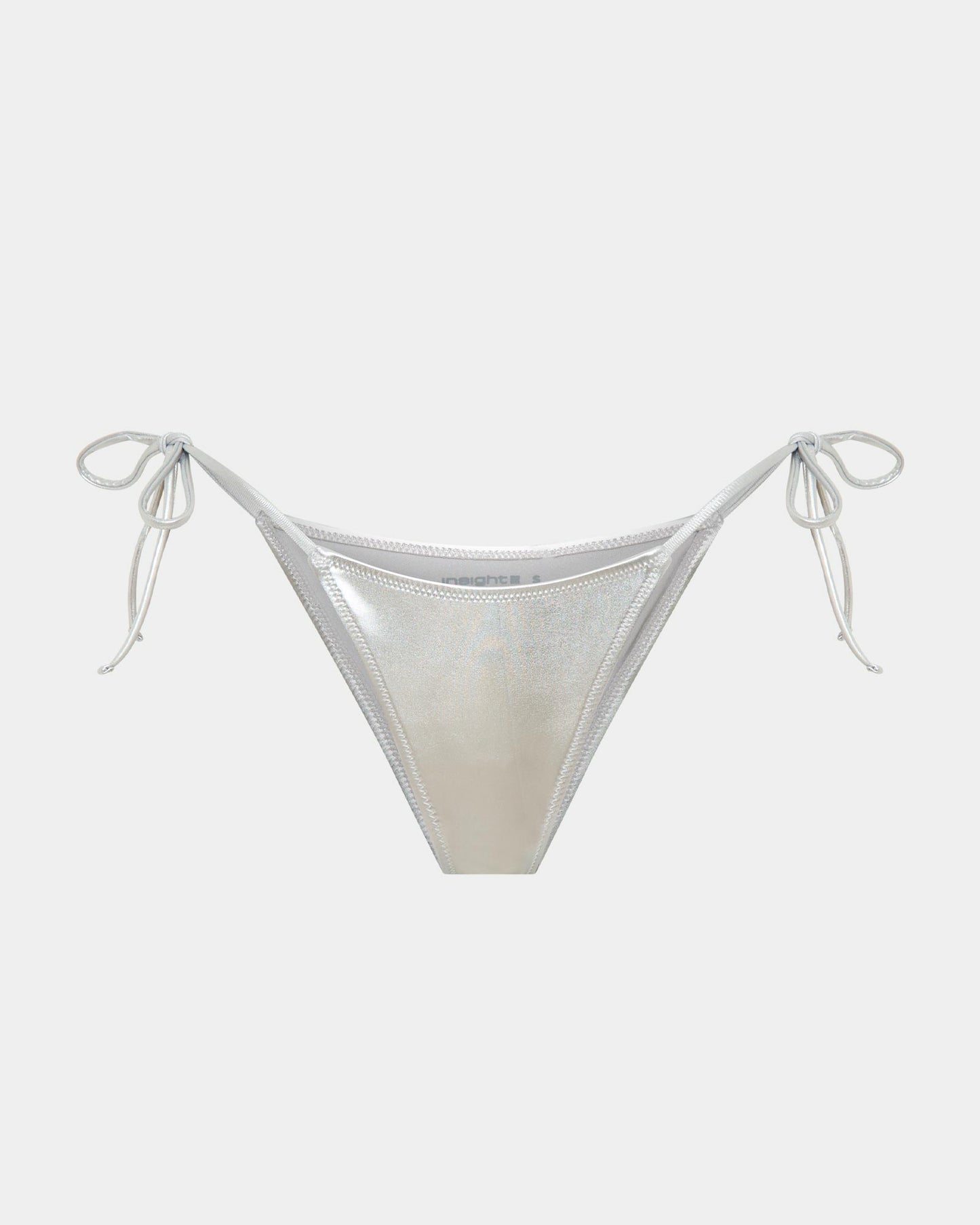 Fae Metal Triangle Bikini Top Bikini Set
