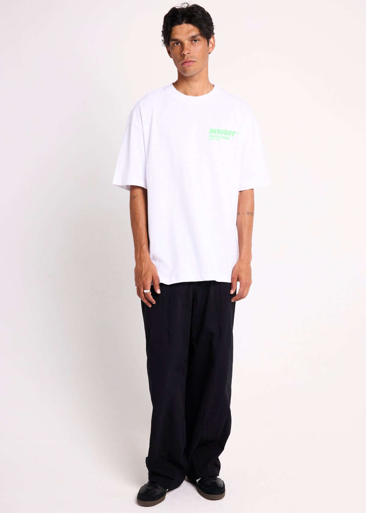 Mainstay Short Sleeve T-Shirt WHITE