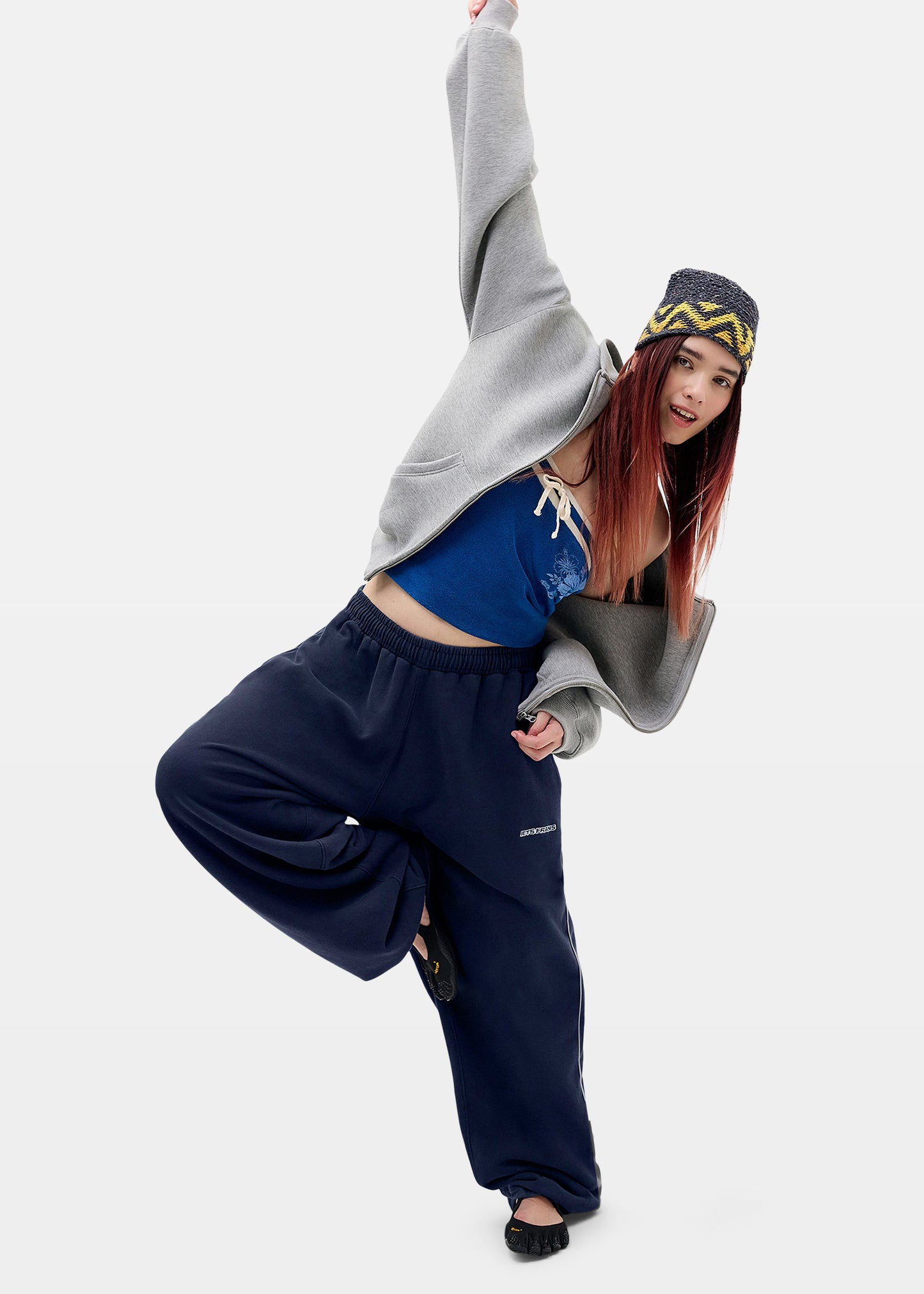 Harri Wide Leg Jogger Pants