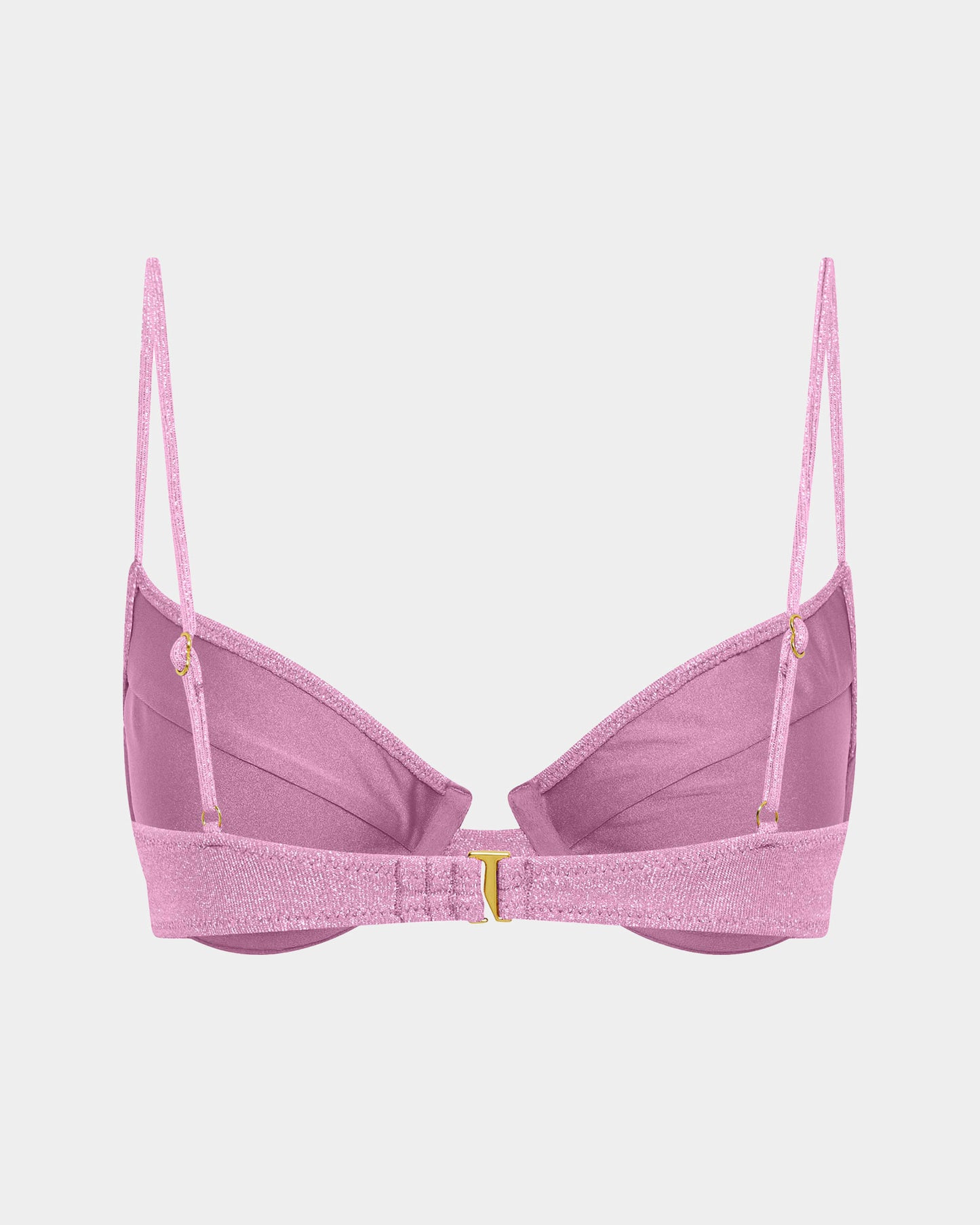 Lurex Underwire Bikini Top